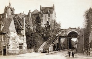 Le Mans, Fransa, yak. 1900 (s/b fotoğraf) by Photographer French