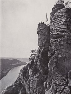 Basteifelsen (s/b fotoğraf) by Photographer German