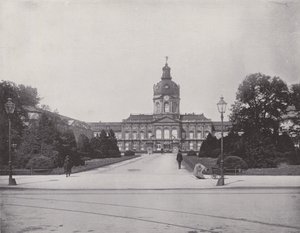 Charlottenburg, Stadtschloss (s/b fotoğraf) by Photographer German
