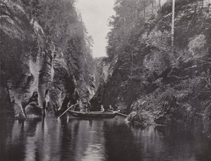 Edmundsklamm, Mittelwande (s/b fotoğraf) by Photographer German