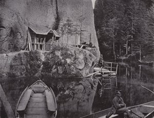Edmundsklamm, ön tekne istasyonu (s/b fotoğraf) by Photographer German
