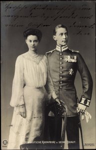 Alman Veliaht Prensi Geliniyle Birlikte, Friedrich Wilhelm, RPH by Photographer German