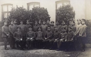 Alman ordusu subayları grubu (s/b fotoğraf) by Photographer German