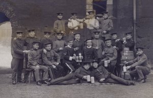 Alman ordusu askerleri grubu (s/b fotoğraf) by Photographer German