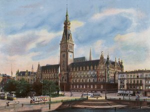 Hamburg: Belediye Binası (fotoğraf) by Photographer German