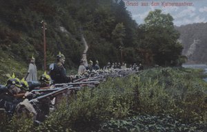 Manevralarda Alman İmparatorluk Ordusu (fotoğraf) by Photographer German
