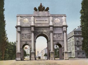 Münih/Münih: Siegestor (fotoğraf) by Photographer German