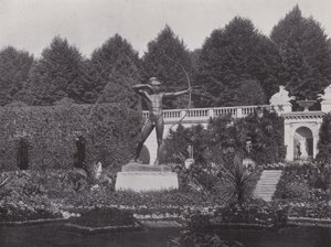 Potsdam, Sicilya Bahçesi, okçu (s/b fotoğraf) by Photographer German