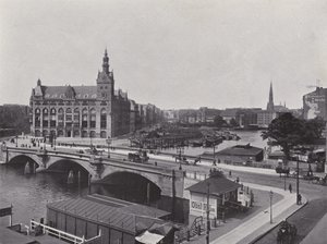 Waisenbrücke (s/b fotoğraf) by Photographer German