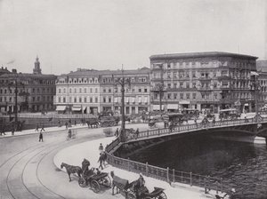 Weidendammer Brucke (s/b fotoğraf) by Photographer German