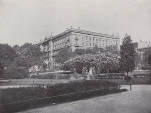 Wilhelms-Platz (s/b fotoğraf) by Photographer German