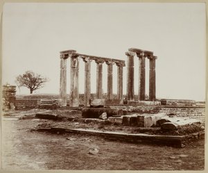 Sanchi, Tapınak 18, kuzeybatıdan genel görünüm by Photographer Indian