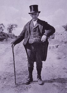Güney İrlandalı beyefendi, 1910 dolayları (s/b fotoğraf) by Photographer Irish