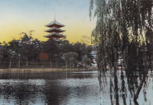 Japonya, c.1912: Sarusawa Göleti