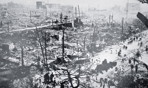 Kanto depreminden sonra Tokyo by Photographer Japanese