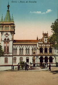 Cintra/Sintra: Pacos do Concelho (renkli fotoğraf) by Photographer Portuguese