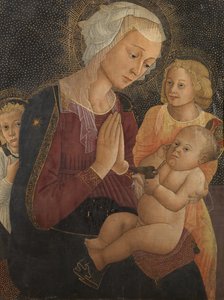 İki Melekli Bakire ve Çocuk, 1550-75