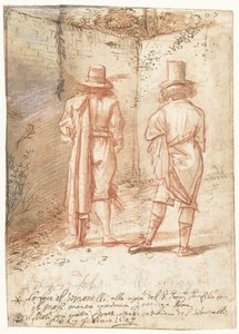 Pier Francesco Mola ve Niccolò Simonelli'nin Portreleri by Pier Francesco Mola