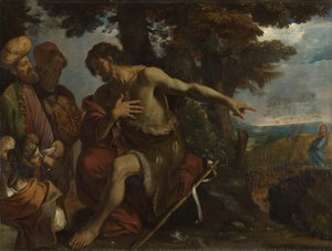 Vaftizci Yahya, Vahşi Doğada vaaz veriyor, c. 1640