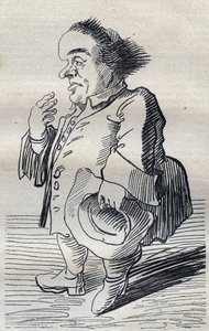 Derin Bir Düşünür - Karikatür Pier Leone Ghezzi (1674-1755) - 1740