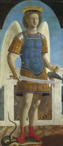 Başmelek Aziz Mikail, 1469 by Piero della Francesca