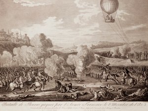 Fleurus Savaşı by Pierre Adrien (after) Le Beau