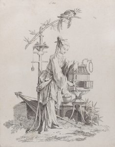 Dört Elementten Hava, 1738-49.