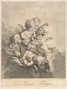 Oynayan çocuklar, 1750.
