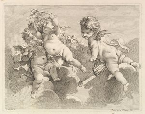 Üç Aşk, Biri Sadak Tutarken, Diğeri, Üzüm, 1727-60.
