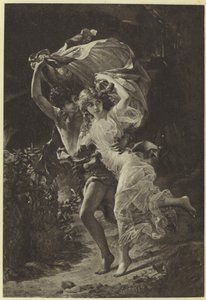 Fırtına, Pierre Auguste Cot (fotogravür)