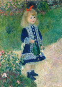 Sulama Kovalı Bir Kız, 1876. by Pierre-Auguste Renoir