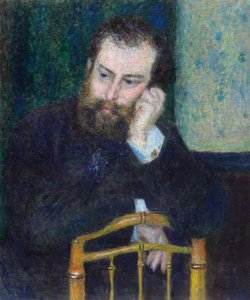 Alfred Sisley by Pierre-Auguste Renoir