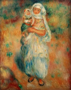 Cezayirli çocuk by Pierre Auguste Renoir