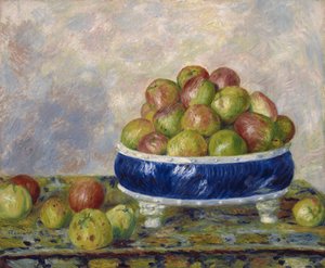 Bir Tabaktaki Elmalar, 1883 by Pierre Auguste Renoir