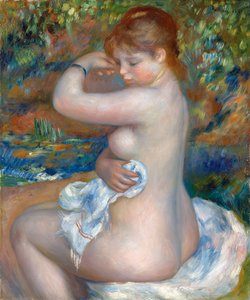 Baigneuse, 1888 by Pierre Auguste Renoir