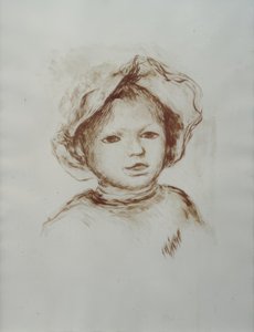 Bildnis Pierre Renoir by Pierre Auguste Renoir