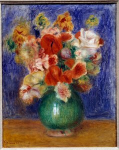 Çiçek buketi. Pierre Auguste Renoir
