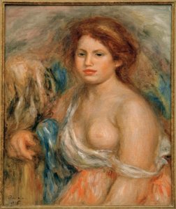 büstü portre by Pierre Auguste Renoir