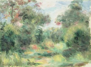 Clairiere, c.1900 (tuval üzerine yağlı boya) by Pierre Auguste Renoir