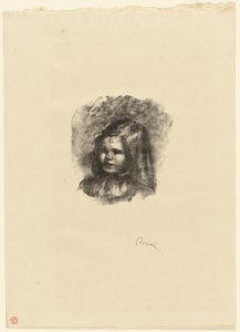 Claude Renoir, Sola Döndü by Pierre Auguste Renoir