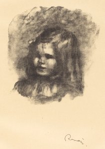 Claude Renoir, sola döndü Claude Renoir, sola döndü, 1904. by Pierre Auguste Renoir