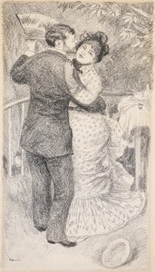 Kırsal Dans, 1883 by Pierre Auguste Renoir