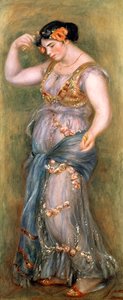 Kastanyetlerle Dans Eden Kız, 1909 by Pierre Auguste Renoir