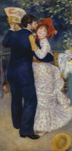 Kırsalda dans etmek by Pierre Auguste Renoir