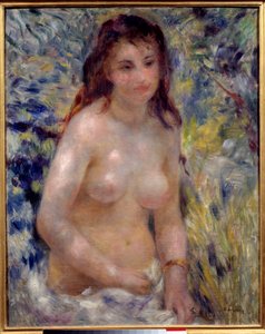 Gövde çalışması, güneş ışığı etkisi Tablo Pierre Auguste Renoir (1841-1919) 1875 Boyut 0.81x0.65 m Paris, musee d