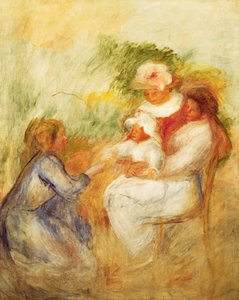 Aile; Aile, ç. 1896 by Pierre Auguste Renoir