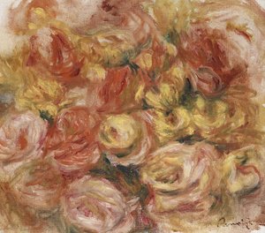 Çiçek Kroki, c.1914 by Pierre Auguste Renoir