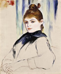Topuzlu Kız, 1882 by Pierre Auguste Renoir