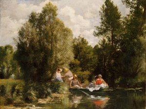 La Mare aux Ücretleri by Pierre Auguste Renoir