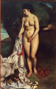 Griffin ile yüzücü by Pierre Auguste Renoir